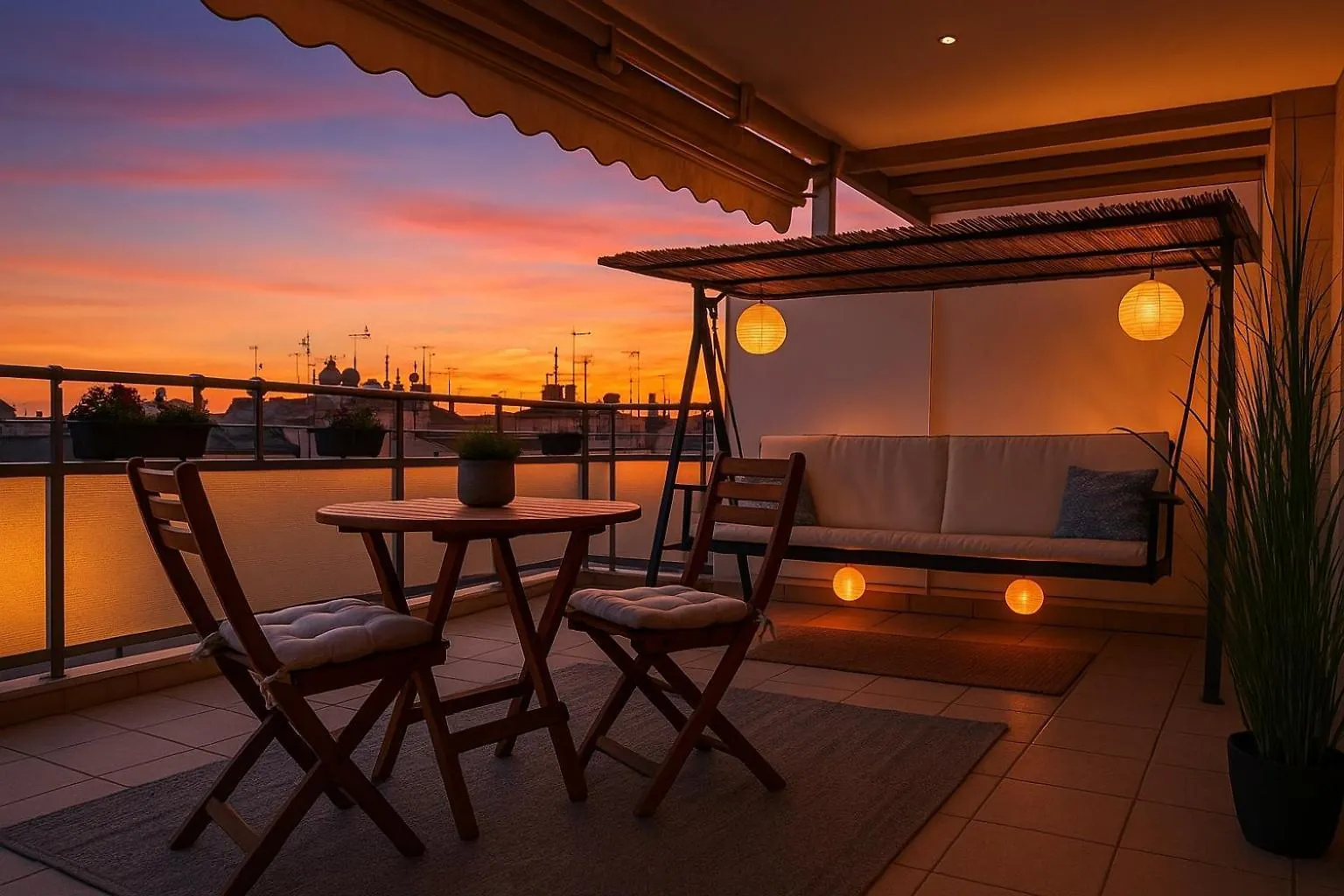 Sunset Sky Lounge - Chic Penthouse In Thessaloniki Διαμέρισμα